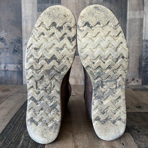 Red Wing Irish Setter Vintage Moc Toe Work Boots Mens 15 B - Picture 3 of 12